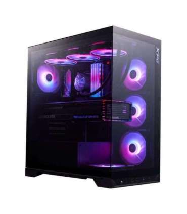 Case|ADATA|INVADER X BTF|MidiTower|Case product features Transparent panel|ATX|MicroATX|MiniITX|Colour Black|INVADERXBTFMT-BK