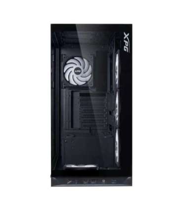 Case|ADATA|INVADER X BTF|MidiTower|Case product features Transparent panel|ATX|MicroATX|MiniITX|Colour Black|INVADERXBTFMT-BK