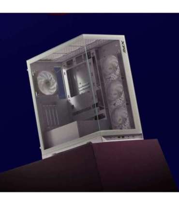 Case|ADATA|INVADER X BTF|MidiTower|Case product features Transparent panel|ATX|MicroATX|MiniITX|Colour White|INVADERXBTFMT-WH