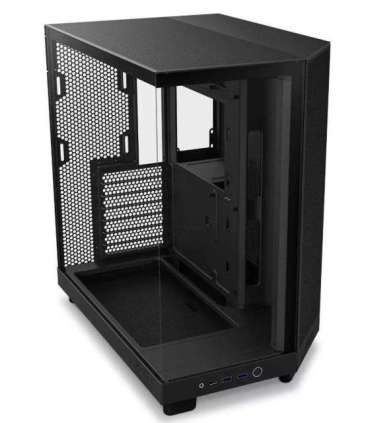 Case|NZXT|H6 Flow RGB|MidiTower|Case product features Transparent panel|Not included|ATX|MicroATX|MiniITX|Colour Black|CC-H61