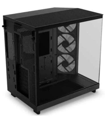 Case|NZXT|H6 Flow RGB|MidiTower|Case product features Transparent panel|Not included|ATX|MicroATX|MiniITX|Colour Black|CC-H61