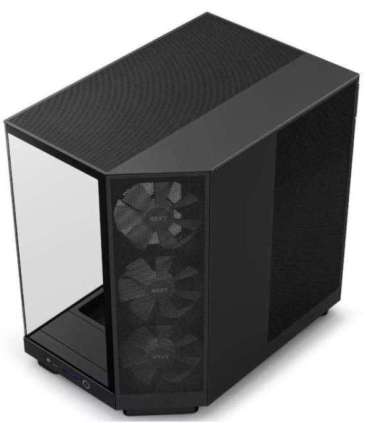 Case|NZXT|H6 Flow RGB|MidiTower|Case product features Transparent panel|Not included|ATX|MicroATX|MiniITX|Colour Black|CC-H61