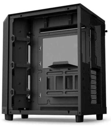 Case|NZXT|H6 Flow RGB|MidiTower|Case product features Transparent panel|Not included|ATX|MicroATX|MiniITX|Colour Black|CC-H61