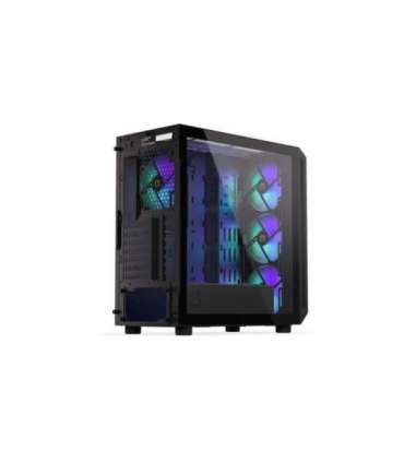 Case|ENDORFY|Arx 700 ARGB|MidiTower|Case product features Transparent panel|Not included|ATX|MicroATX|MiniITX|Colour Black|EY