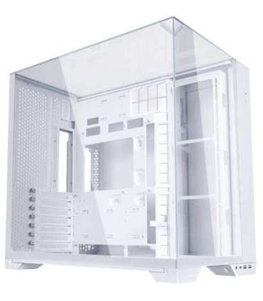 Case|LIAN LI|O11 VISION COMPACT|Tower|Case product features Transparent panel|ATX|EATX|MicroATX|MiniITX|Colour White|G99.O11V