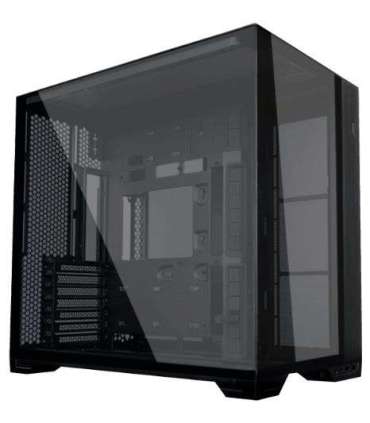 Case|LIAN LI|O11 VISION COMPACT|Tower|Case product features Transparent panel|ATX|EATX|MicroATX|MiniITX|Colour Black|G99.O11V