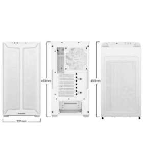 Case|BE QUIET|PURE BASE 501 DX|MidiTower|Case product features Transparent panel|Not included|ATX|MicroATX|MiniITX|Colour Whi