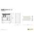 Case|BE QUIET|PURE BASE 501 LX|MidiTower|Case product features Transparent panel|Not included|ATX|MicroATX|MiniITX|Colour Whi