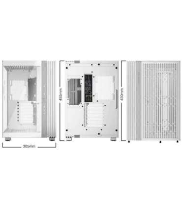 Case|BE QUIET|LIGHT BASE 600 DX|Tower|Case product features Transparent panel|ATX|MicroATX|MiniITX|Colour White|BGW66