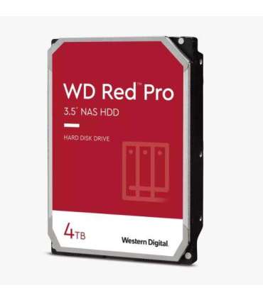 HDD|WESTERN DIGITAL|Red Pro|4TB|SATA 3.0|256 MB|7200 rpm|3,5"|WD4005FFBX