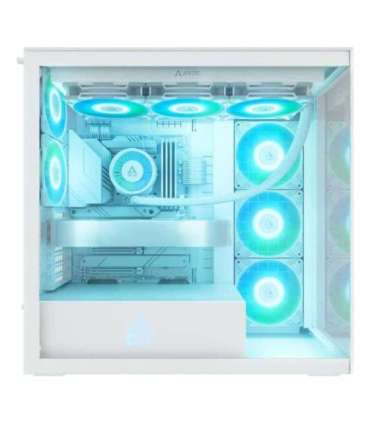 Case|ARCTIC|Xtender (White)|MidiTower|Case product features Transparent panel|Not included|Colour White|ACPCC00014A