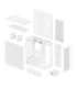 Case|ARCTIC|Xtender (White)|MidiTower|Case product features Transparent panel|Not included|Colour White|ACPCC00014A