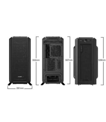 Case|BE QUIET|Silent Base 802 Window Black|MidiTower|Not included|ATX|EATX|MicroATX|MiniITX|Colour Black|BGW39