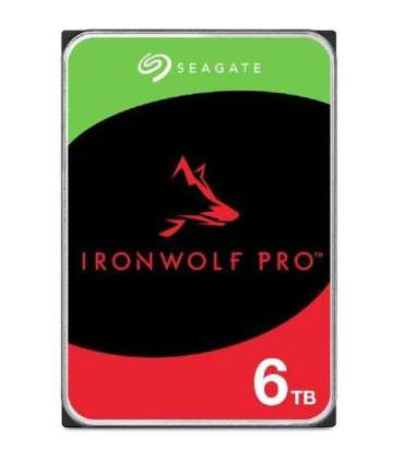 HDD|SEAGATE|IronWolf Pro|6TB|SATA|256 MB|7200 rpm|3,5"|ST6000NT001