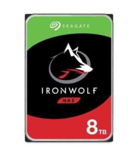 HDD|SEAGATE|IronWolf|8TB|SATA 3.0|256 MB|7200 rpm|Discs/Heads 5/10|3,5"|ST8000VN004