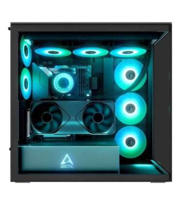 Case|ARCTIC|EATX|Black|Midi Tower|PC|Xtender VG (Mirror Black)|ACPCC00019A