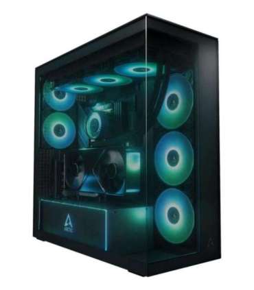 Case|ARCTIC|Xtender VG (Black)|Case product features Transparent panel|Not included|Colour Black|ACPCC00016A