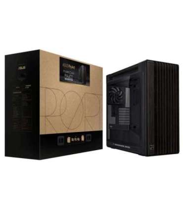Case|ASUS|ProArt PA602 Wood Edition - Tempered Glass Panel|MidiTower|Case product features Transparent panel|ATX|EATX|MicroAT