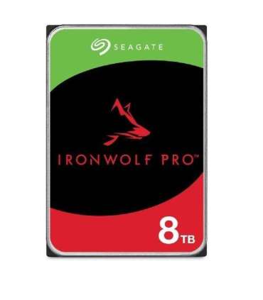 HDD|SEAGATE|IronWolf Pro|8TB|SATA|256 MB|7200 rpm|3,5"|ST8000NT001