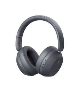 Baseus Headphone Bluetooth Bass 35 Max Wireless Headphones BT 5.3 with PNC, Gray(A00070800821-00)