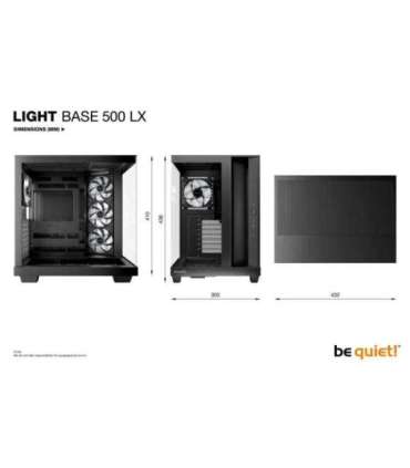 Case|BE QUIET|ATX/micro ATX/Mini-ITX|Black|Midi Tower|PC|BGW85
