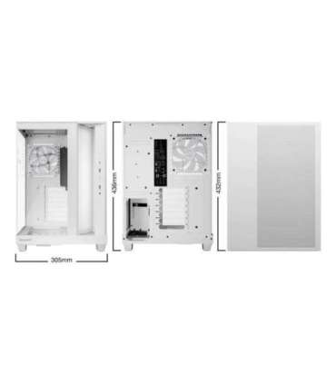 Case|BE QUIET|ATX/micro ATX/Mini-ITX|White|Midi Tower|PC|BGW86