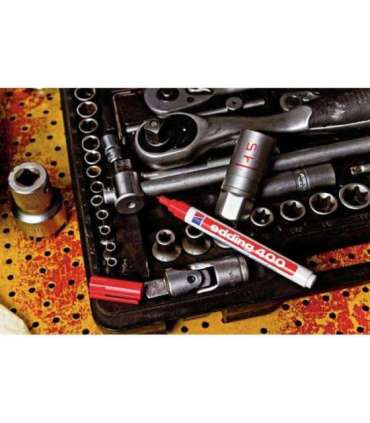 Edding 400 Perm Marker Black Schwarz (4-400001) (4400001)