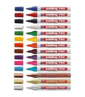 Edding 750 Paint Marker Black Schwarz (4-750001) (4750001)
