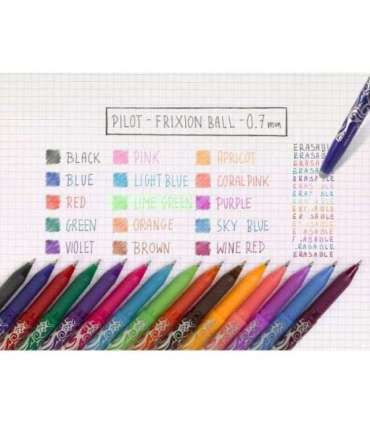 Pilot Frixion Ball Red (BL-FR7-R) (BLFR7R)