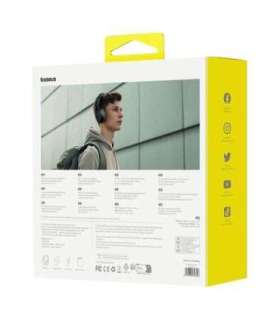 Baseus Earphone Bluetooth Bass 30 Max Wireless Headphones, BT 5.3, Black EU (A00070700121-00)
