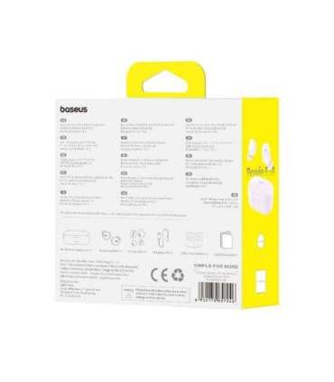 Baseus Earphone Bluetooth Bowie E18 TWS Earphones, BT 5.3, ENC, IPX4, Purple EU (A00023800533-00)