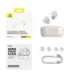 Baseus Earphone Bluetooth Bowie E18 TWS Earphones, BT 5.3, ENC, IPX4, White EU (A00023800223-00)