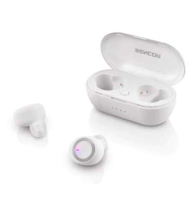 Bluetooth kõrvaklapid Sencor SEP510BTWH, valge