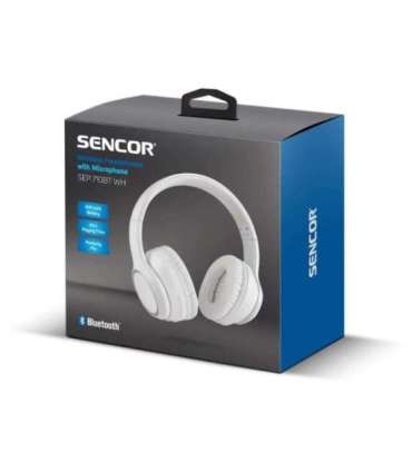 Wireless headphones Sencor, white
