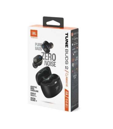 JBL Tune Buds 2 TWS Bluetooth Wireless In-Ear Earbuds Black EU