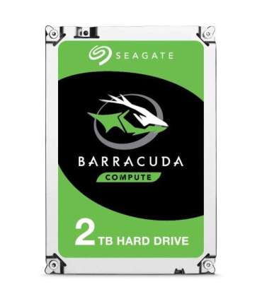 Seagate ST2000DM008 Barracuda Internal HDD, 3.5", 2 TB, SATA3, 7200 RPM, 6 ms, 256 MB