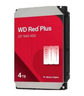 Western Digital WD40EFPX RED PLUS HDD, 4TB, 3.5", SATA3, 5400 RPM, 256 MB, 150 MB/s