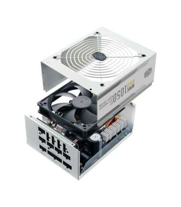 Cooler Master MPE-A501-AFCAG-3GEU MWE Gold 1050 V2 White, ATX3.0, 1050W, 90%, 140mm, 3x PCIe 6+2