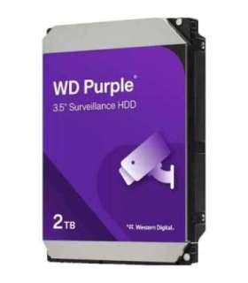 Western Digital WD23PURZ WD Purple, 2 TB, 3.5", 4K 24x7, SATA3, 5400 RPM, 256 MB, 175 MB/s