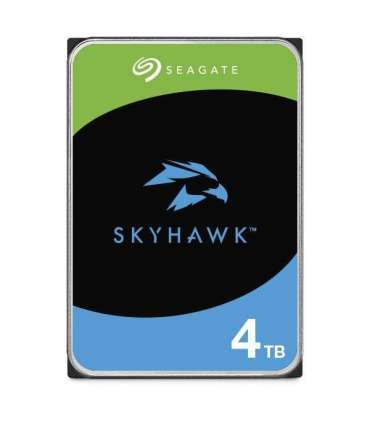 Seagate ST4000VX016 SkyHawk Surveillance HDD, 4 TB, 3.5", SATA3, 256 MB, 180 MB/s