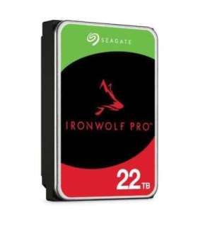 Seagate ST22000NT001 IronWolf Pro HDD, 22 TB, 3.5", SATA3, 7200 RPM, 285 MiB/s