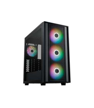Cooler Master MB600-KGNN-S00 MasterBox 600 Black, eATX, TG, USB 3.2 Gen2, 3x 140mm ARGB, 1x 120mm