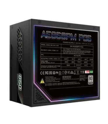 Gigabyte GP-AE850PM PG5 AORUS ELITE P850W, PCIe 5.0, 80 PLUS, Fully Modular, 120mm, ATX3.0