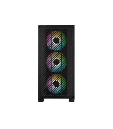 Cooler Master E301-KGNN-S00 Elite 301 Black ARGB, ATX, Window, USB 3.2 Gen 1 Type-C, 3x 120mm ARGB