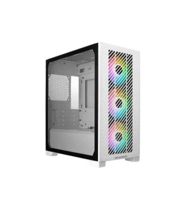 Cooler Master E301-WGNN-S00 Elite 301 White ARGB, ATX, Window, USB 3.2 Gen 1 Type-C, 3x 120mm ARGB