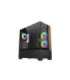 Cooler Master E690-KHNN-S00 Elite 690 WOOD Black, 270° Full-View Tempered Glass, Seamless Bevel