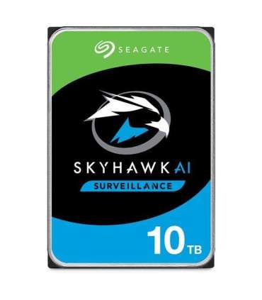 Seagate ST10000VE001 SkyHawk Surveillance HDD, 10 TB, 3.5", 7200 RPM