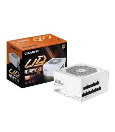 Gigabyte GP-UD850GM PG5 ICE UD850GM PG5 V2 ICE PSU, ATX 3.1, 850W, PCIe Gen 5.1, 80 PLUS Gold, 120mm
