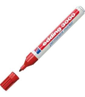 EDDING 3000 Marker permanent Rot 1 5-3 1 53 Edding5-3 Edding 5-3 4-3000002 43000002 (4-3000002)