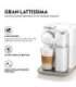 DeLonghi Coffeemachine Nespresso Gran Lattissima EN 640 W DelonghiW Delonghi W white (EN 640.W)